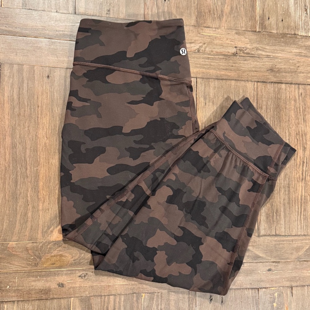 Camo Lululemon Joggers - Cropped Length